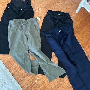 Set of 4 GAP Maternity Pants NWT/NWOT